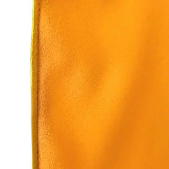 Golden Brocade Mandarin Qipao Dress – Elegant Cheongsam style Formal Wear - Picture 11 of 12